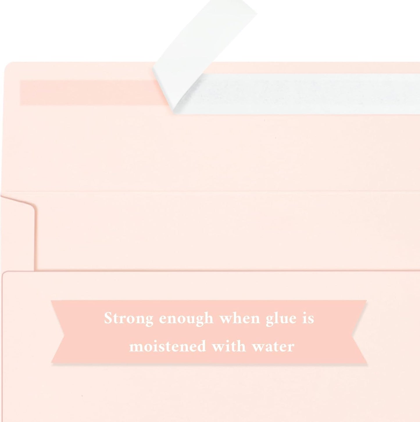 50 Pack Colorful #10 Business Envelopes, Standard Envelopes Self Seal, Letter Size Business Mailing Envelopes for Checks Letters Invoices Birthday Graduation Wedding, 4 1/8 x 9 1/2 Inch