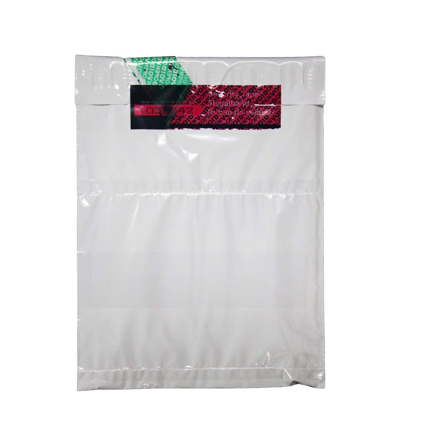 1 Roll Precut Serial Numbered Tri-Color Tamper Resistant Security Void Tape (45mm x 50m/roll, 100% Total Transfer, Ultra-Thick Void Film)