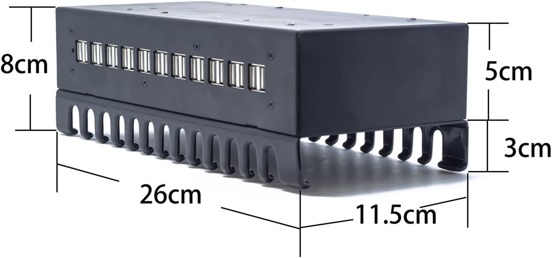Multiport USB Charging Station for Party, 2023 New Stytle 22-Ports Charging Station for Multiple Smart Devices, Noninterference Multiport Desktop Charger for School Office Hotel Shopping Malls