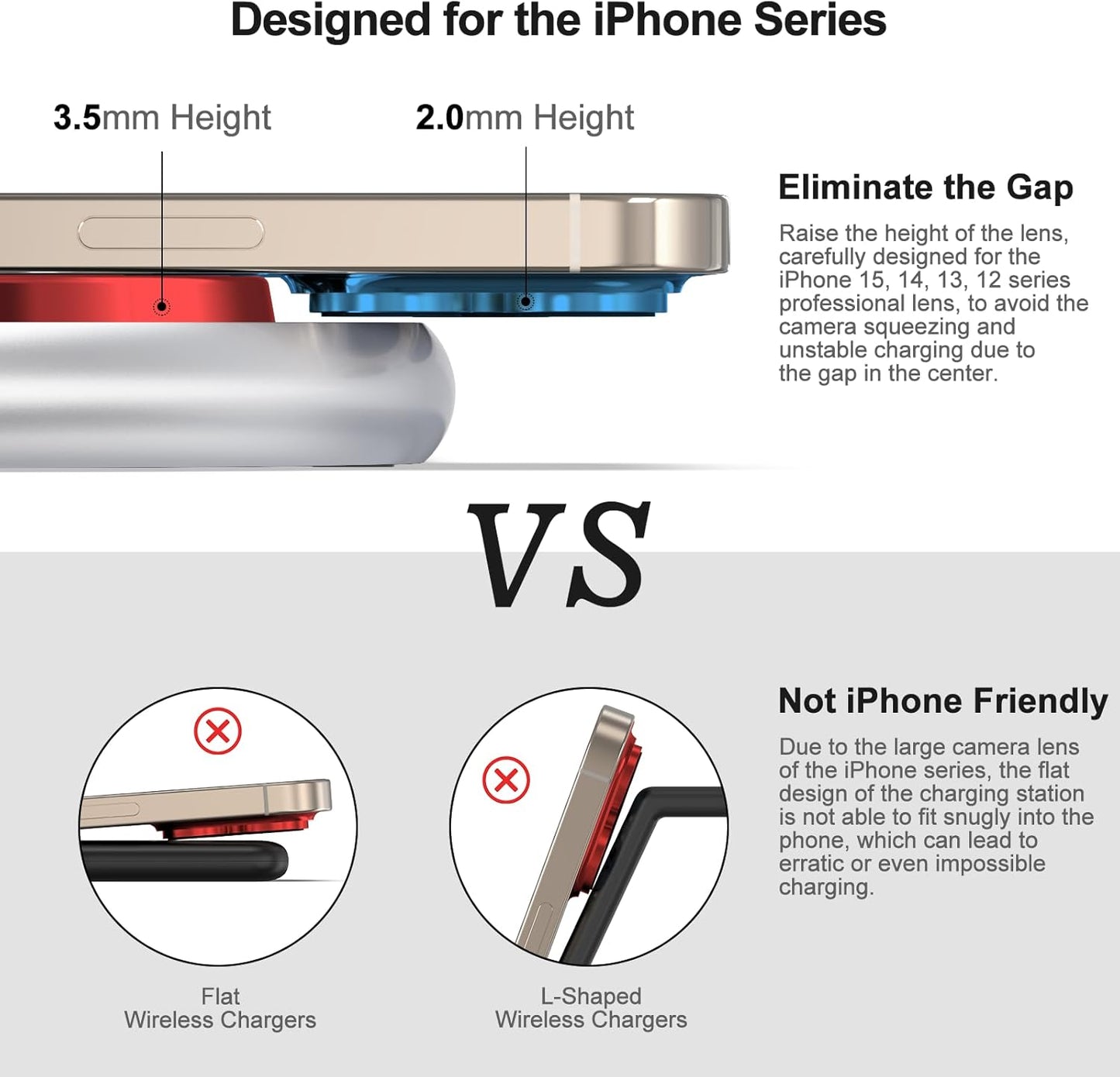 3 in 1 Charging Station for Apple Devices, Faster Mag-Safe Charger Stand, Magnetic Wireless Charger Station for iPhone 16 15 14 13 12 Pro Max Plus, Apple Watch iwacth & AirPods, Adjustable Angle