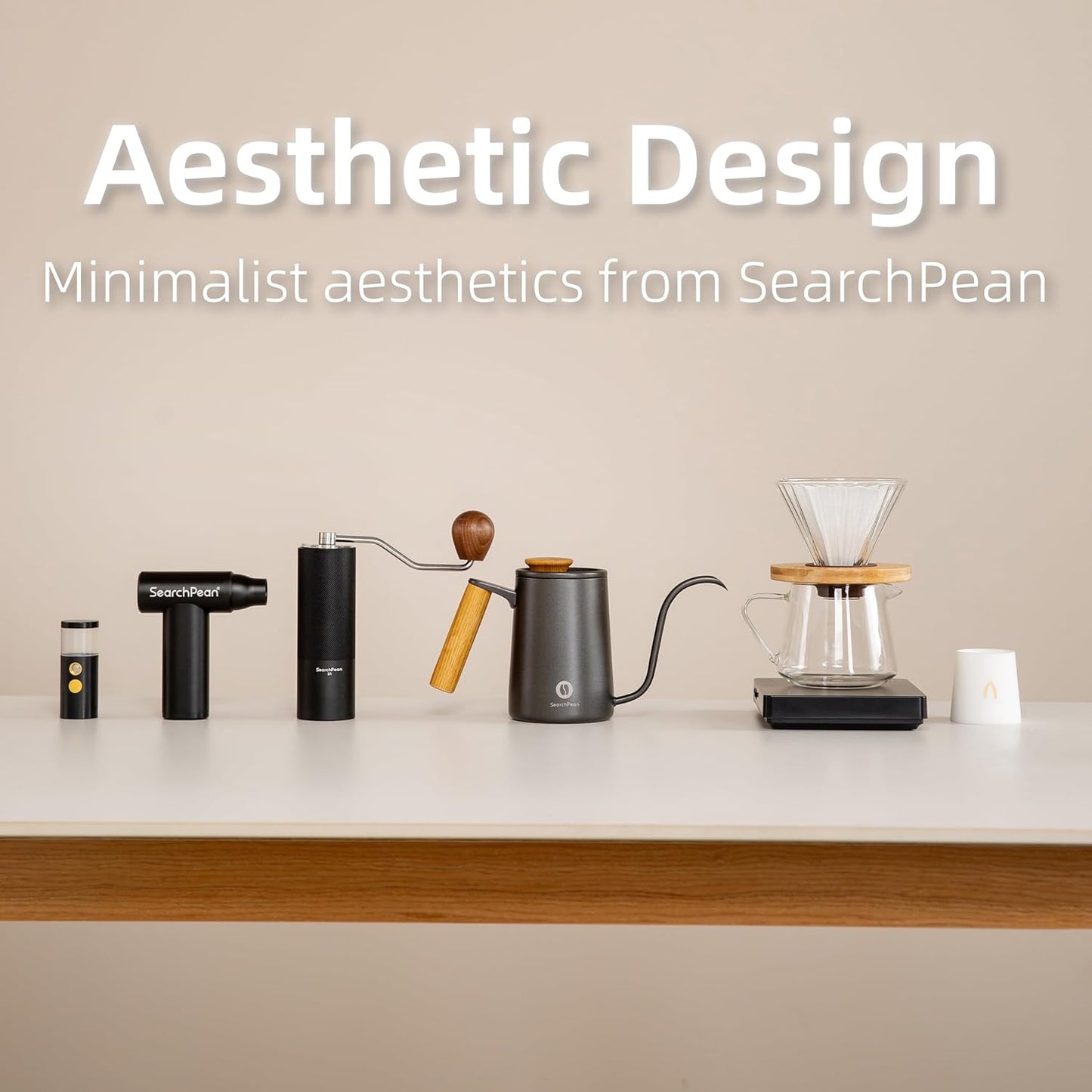 Mini 4 in 1 Compressed Air Duster & Vacuum, 150000RPM with Strong Suction Rechargeable Cordless for Home Coffee Bar Grinder Keyboard Computer Car Aeolus