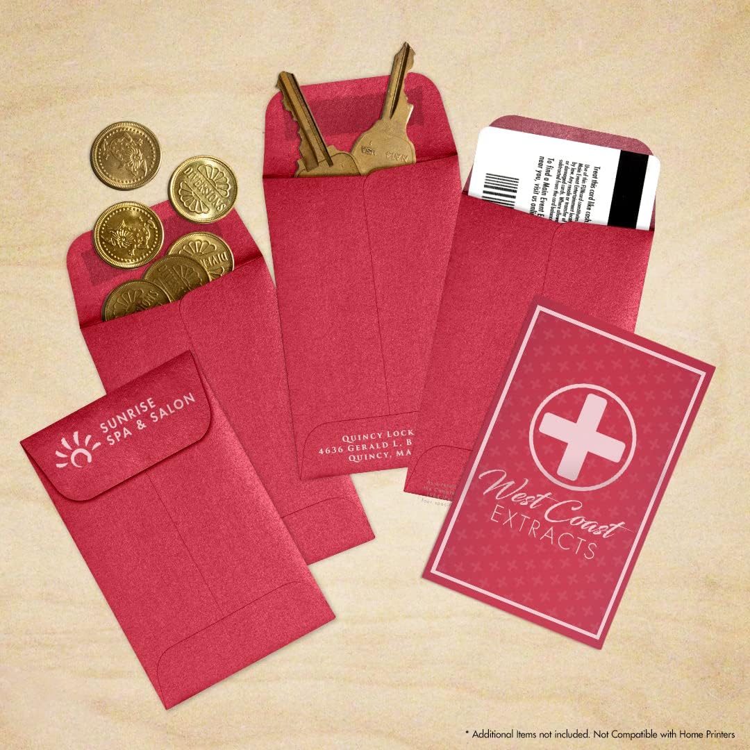 LUXPaper #1 Coin Envelopes | 2 1/4" x 3 1/2" | Jupiter Metallic | 80lb. Text | 50 Qty