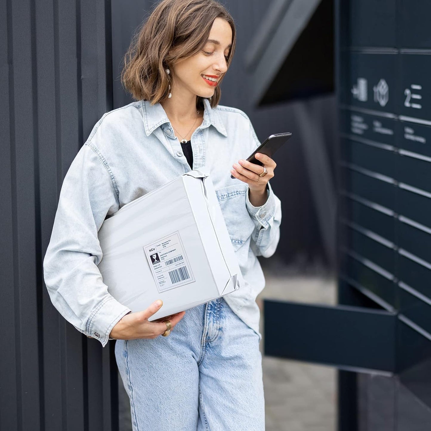 Metronic Poly Mailers 10x13 Inch 500 Pack Shipping Bags for Clothes Bulk,Self Adhesive Shipping Envelopes for Small Business,Waterproof Mailers Poly Bags for Shipping,Packaging Mailing Bags White