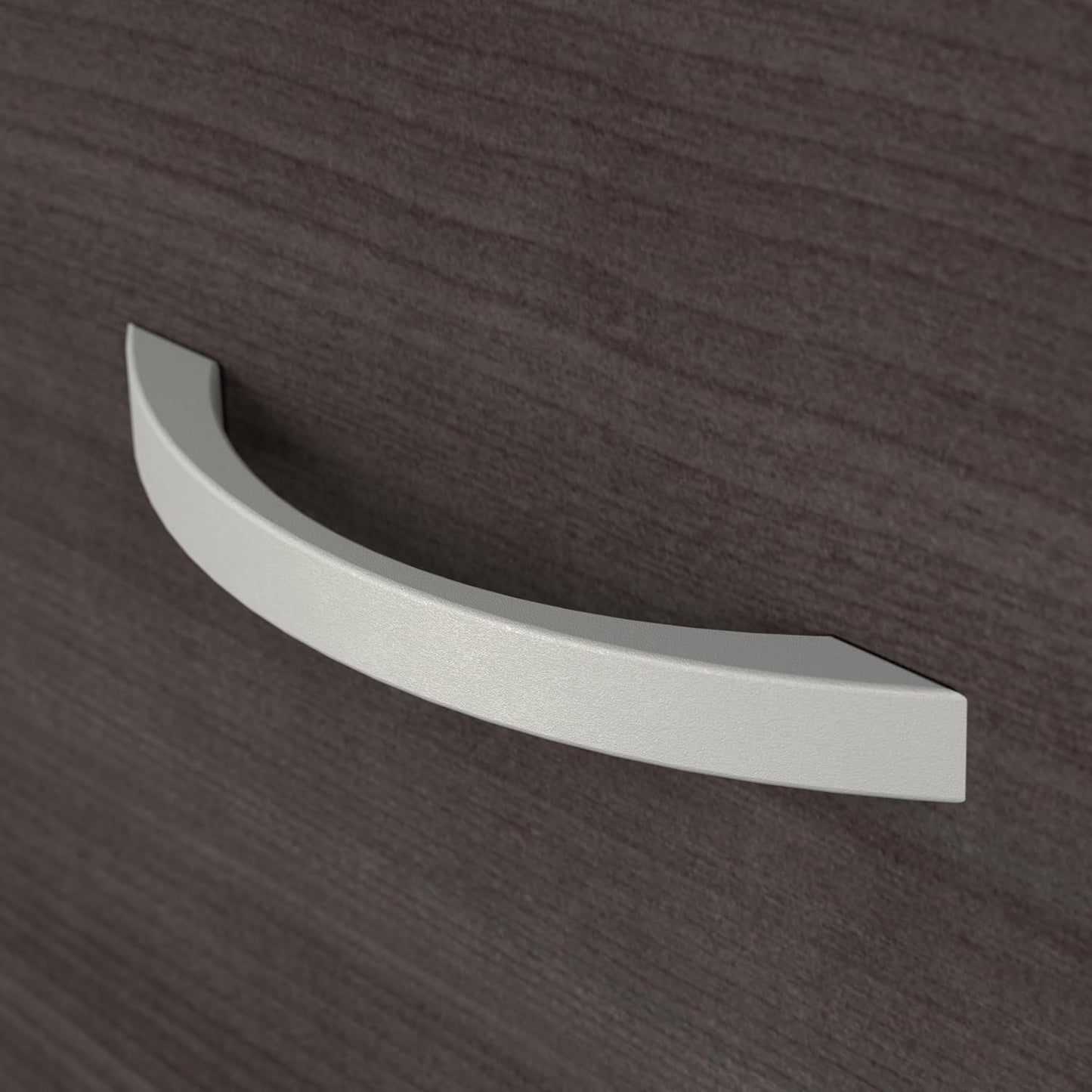 Bush Business Furniture Studio C 3 Drawer Mobile File Cabinet-Assembled, Rolling Document Storage for Home or Professional Office, 16W, Storm Gray