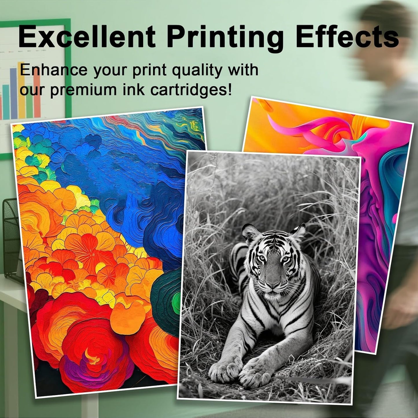 Remanufactured 981X 981 High Yield Ink Cartridge Works for PageWide Enterprise Color 556 556dn 556xh MFP 586 MFP 586z MFP 586dn MFP 586f Printer