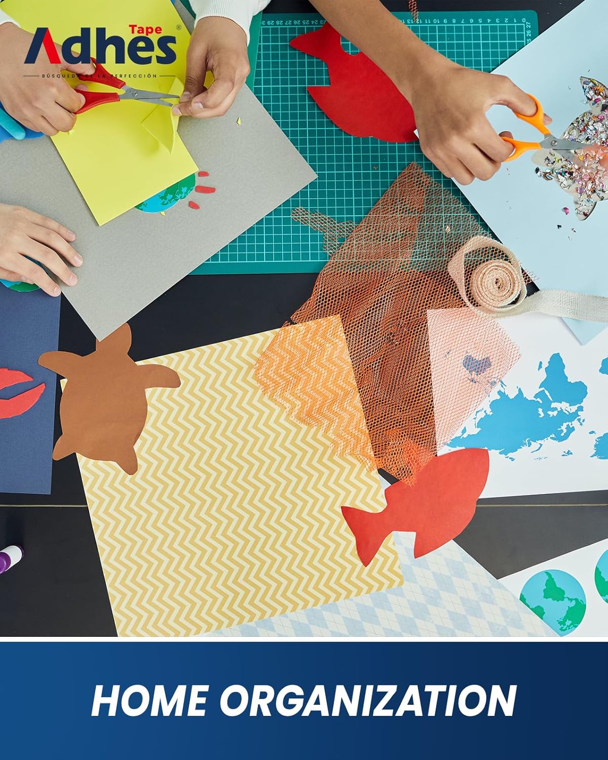 ADHES Super Clear Packing Tape, 6 Rolls x 1.88 Inch x 55 Yards, 2.7 mil Heavy Duty Shipping Tape Strong & Durable Package Tape for Shipping, Moving, Mailing and Sealing