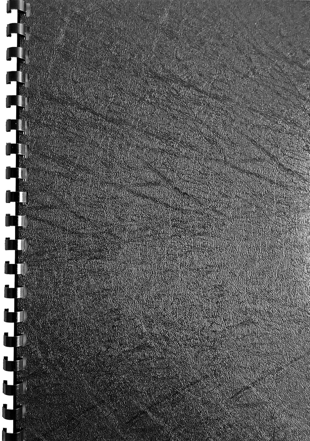 HOUYEE 3/8 Inch Plastic Binding Comb 19 Ring, 60 Sheet Capacity, Letter Size Black Comb Binding Spines (200 Pack)