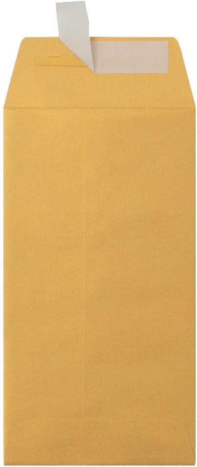 LUXPaper #7 Coin Envelopes | Peel & Press | 3 1/2" x 6 1/2" | Gold Metallic | 80lb. Text | 50 Qty