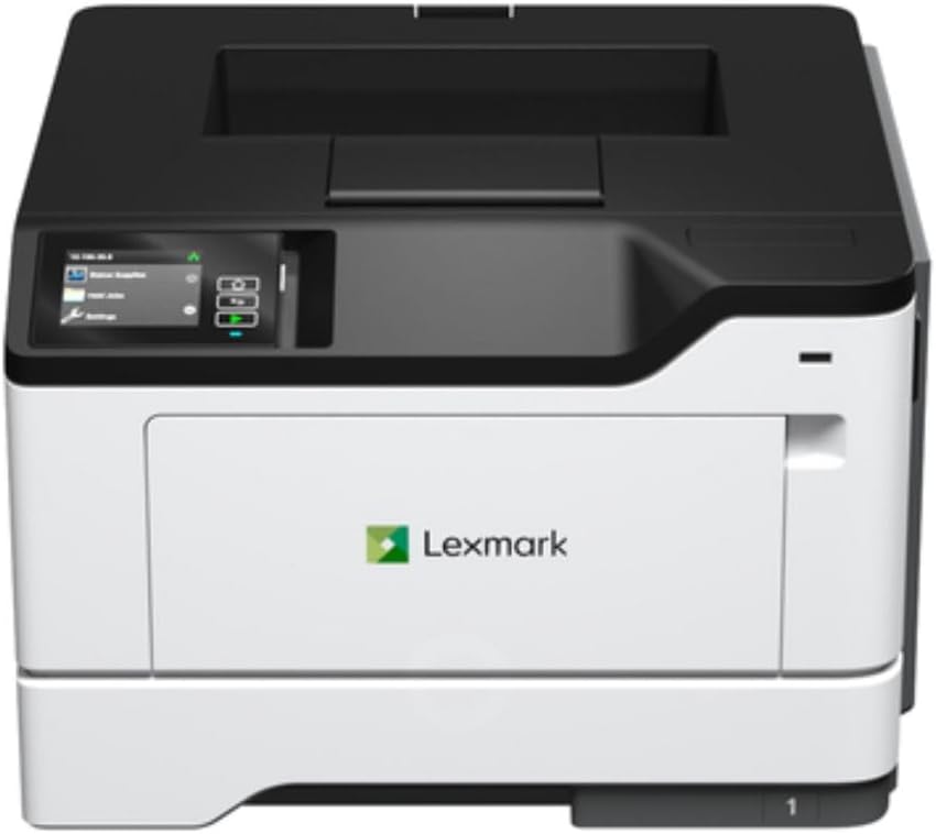 Lexmark MS531dw Monochrome Laser, Integrated Duplex (2-sided printing), Energy Star, Print Speed: Up to 46 ppm, Recommended Monthly Page Volume: 2000-15000 pages, 2.8 inch, Color touch screen(38S0300)