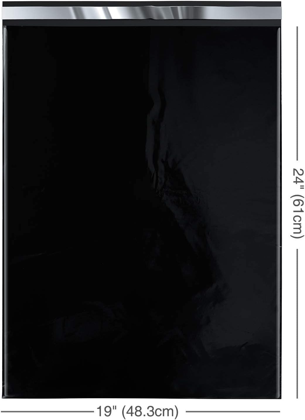 Fuxury Poly Mailers 19x24 Inch 1000 Pack, Bulk Shipping Bags for Clothing, Strong Adhesive Shipping Envelopes for Small Business Suppliers,Waterproof Mailers Poly Bags Mailing Envelopes Black