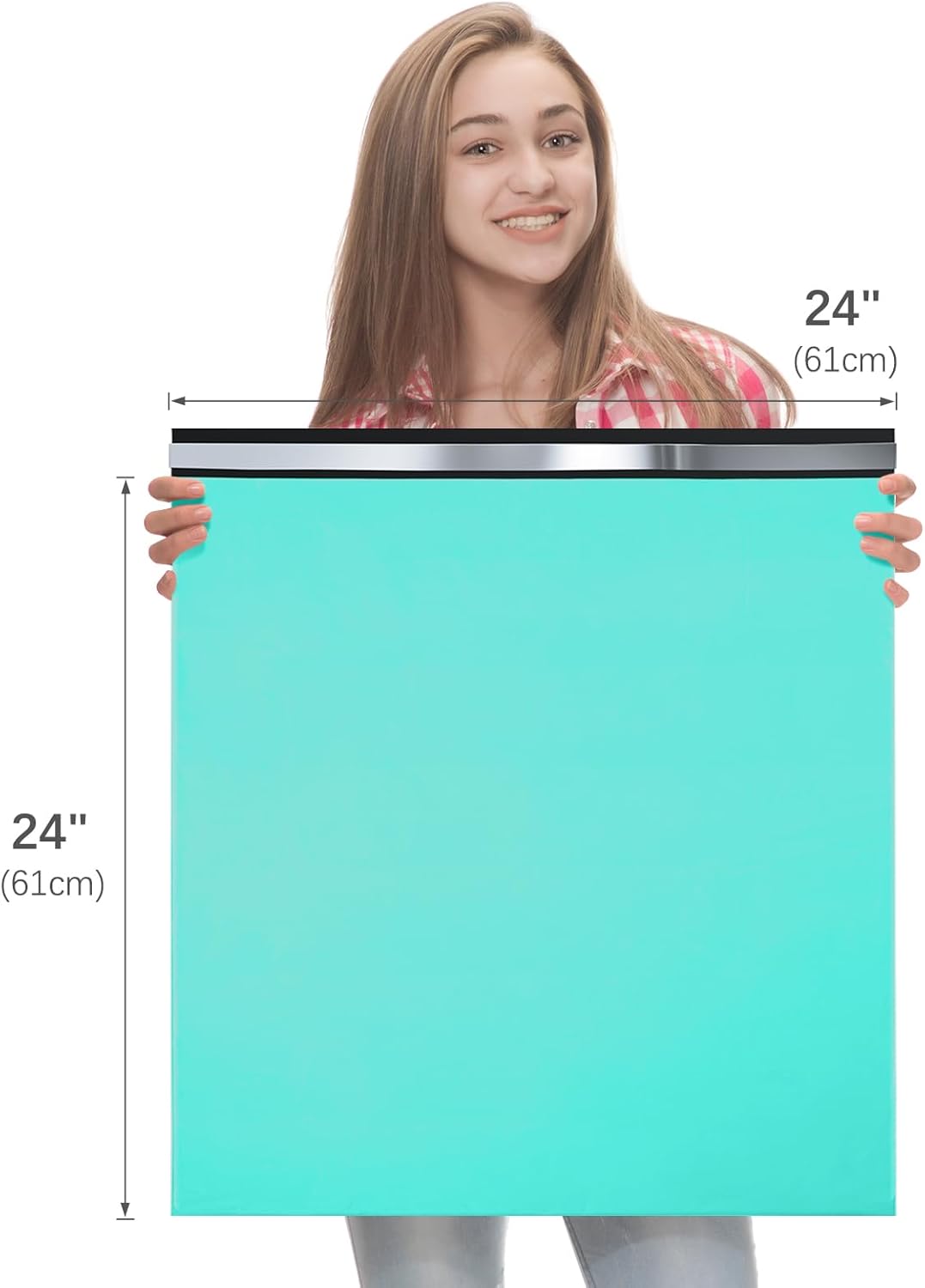 Fuxury 24x24 50pc Teal Large Poly Mailers Shipping Envelops Self Sealing Envelopes Bags Enhanced Durability Multipurpose Envelopes Keep Items Safe Protected