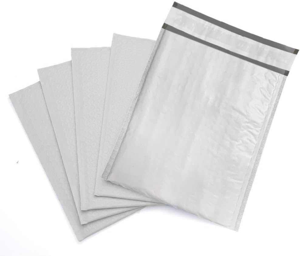9.5x14.5 inches Poly Bubble Mailer Self Seal Shipping Envelopes 2.5 Mil 100 Pack