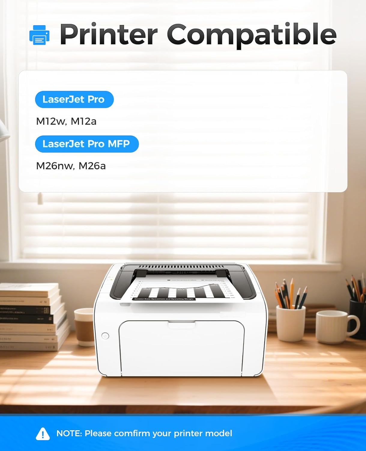 79A Black Toner Cartridge Combo Set (2-Pack with chip) High Yield Replacement for HP 79A CF279A Compatible with HP Laserjet Pro MFP M26nw M26a M12w M12a Printer Ink M26 M12 Series Copy（1,000 Pages）