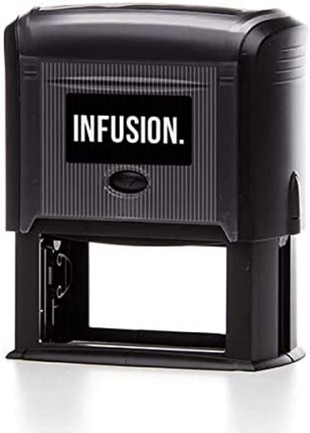 Infusion Self-Inking Custom Rubber Stamp (Personal or Business Use) - Choose from 16 Colors (1-1/2" x 3")