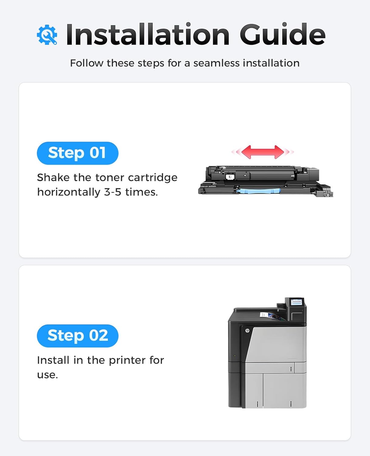 828A Toner Cartridge CF358A CF359A CF364A CF365A Image-Drum 4 Pack Compatible HP 828A Drum Unit Replacement for Color Laserjet Enterprise Flow MFP M880z M880z+ M855x+ M855xh M855dh M880 M855 Printer