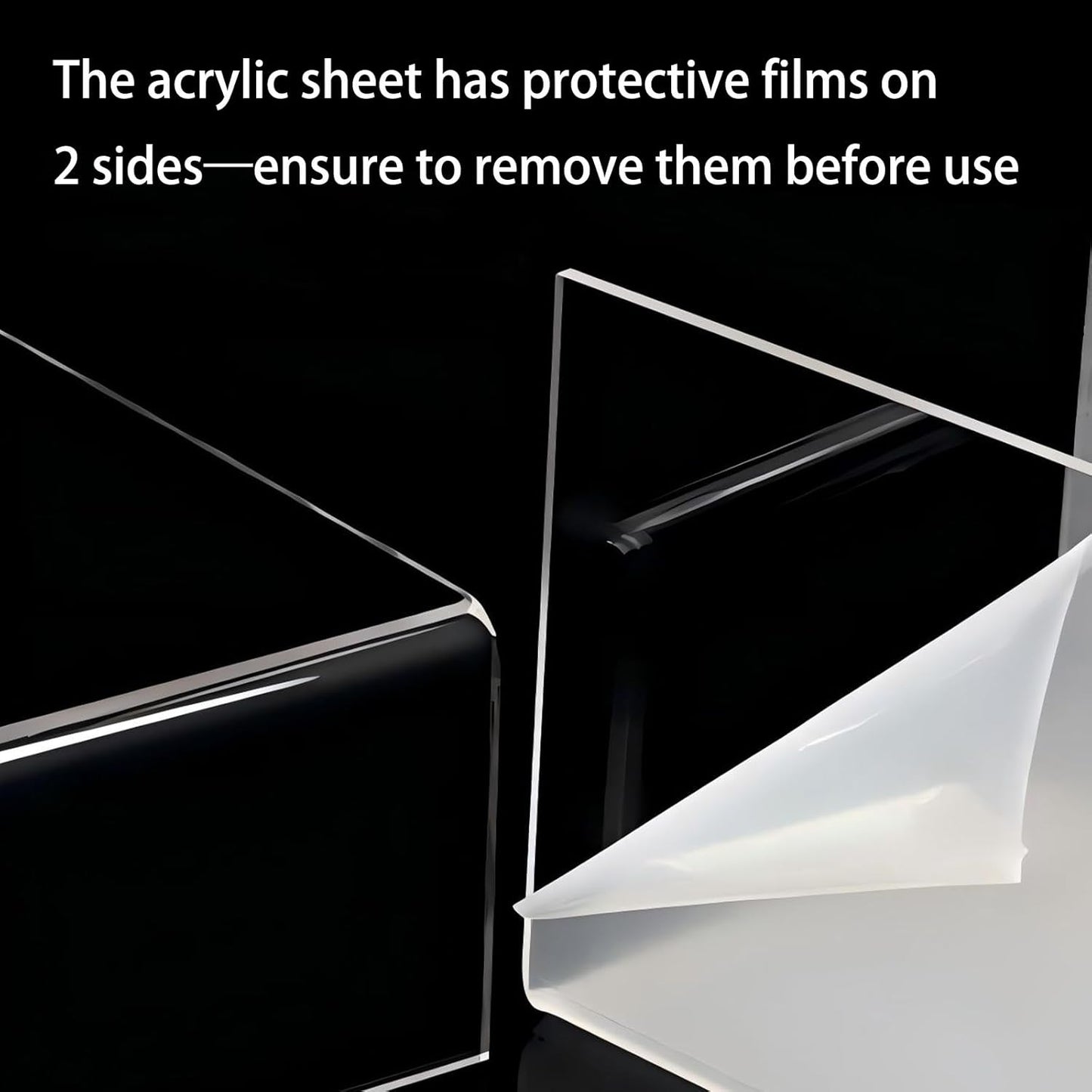 Monitor Stand Riser 2.16/3.34 Inch 2 Height Adjustments Acrylic Stand with Installation Tool, Desk Organizer Accessories Office Desk Storage Rack Screen/PC/Printer/Laptop Riser 7.8 x 15.7 Inch (Brown)