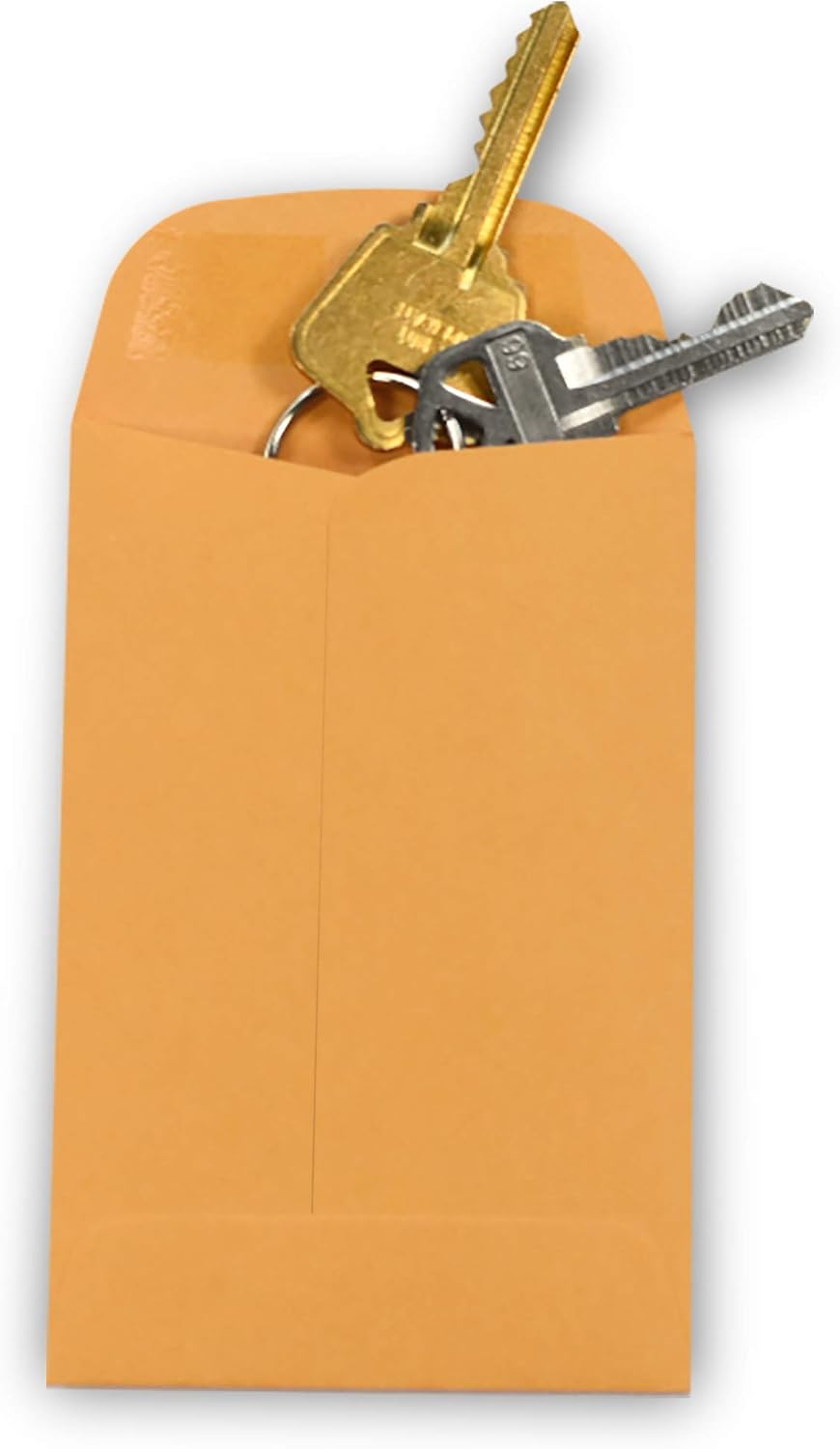 500 Guardian #4 Paper Coin Envelopes - Blank Small Envelopes for Coins, Receipts, Stamps, Small Parts Storage, & More – 3" x 4-1/2" Cash Envelopes – Gummed Flap Gift Card Holder Envelopes