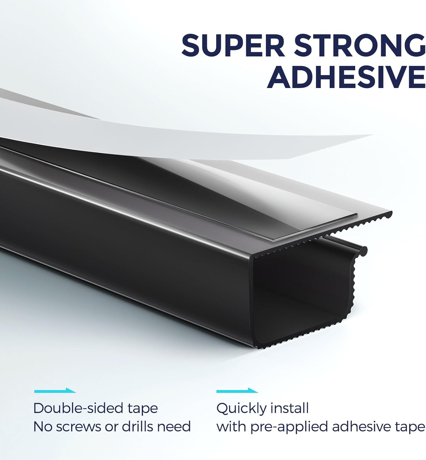 Delamu 2 Pack Safe & Tidy Cable Management Solution - Protect Kids & Pets with Home & Office Cable Management Under Desk,Cable Organizer, Cable Management Kit,Cord Organizer for Desk, 15.7inX2