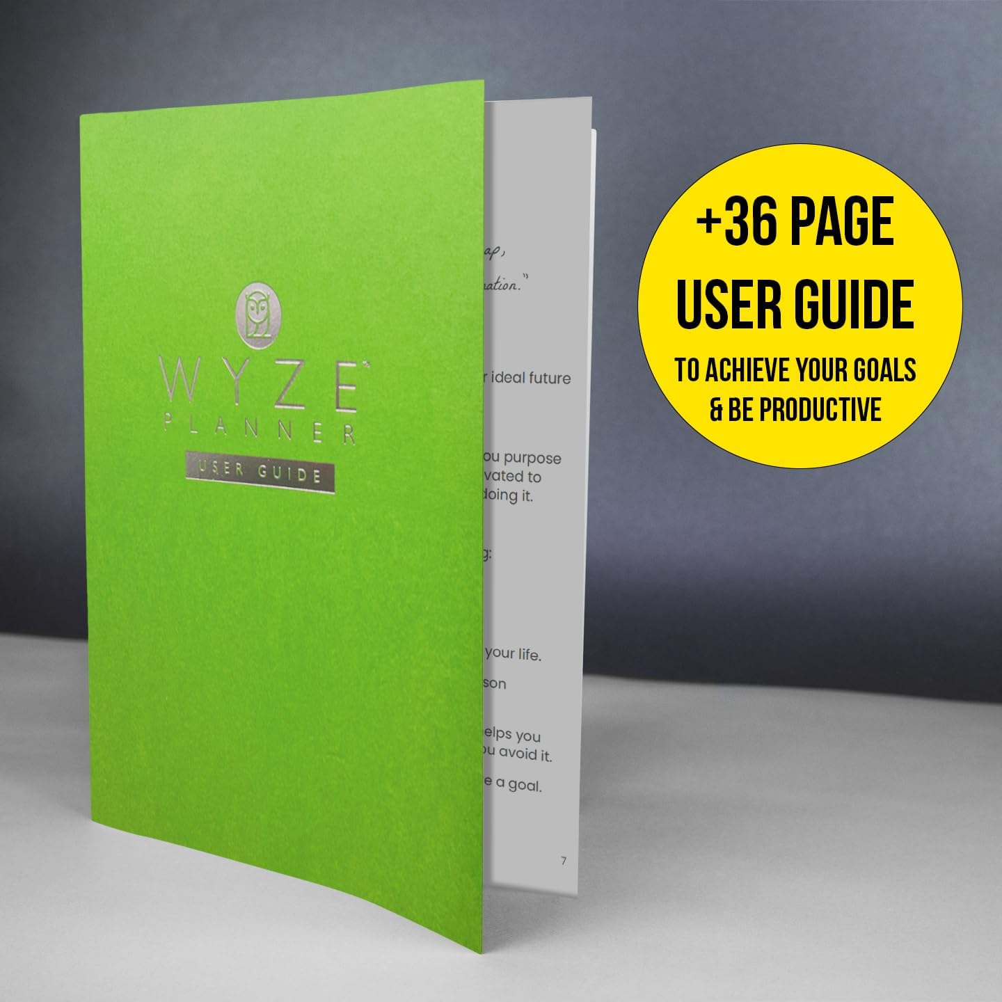 Undated Daily Planner – 1-Year B5 Productivity Organizer with Two-Page Weekly Spread, Goal Setting, Habit Tracker, Weekly & Monthly Pages – Hardcover Time Management Notebook (Lime Green)
