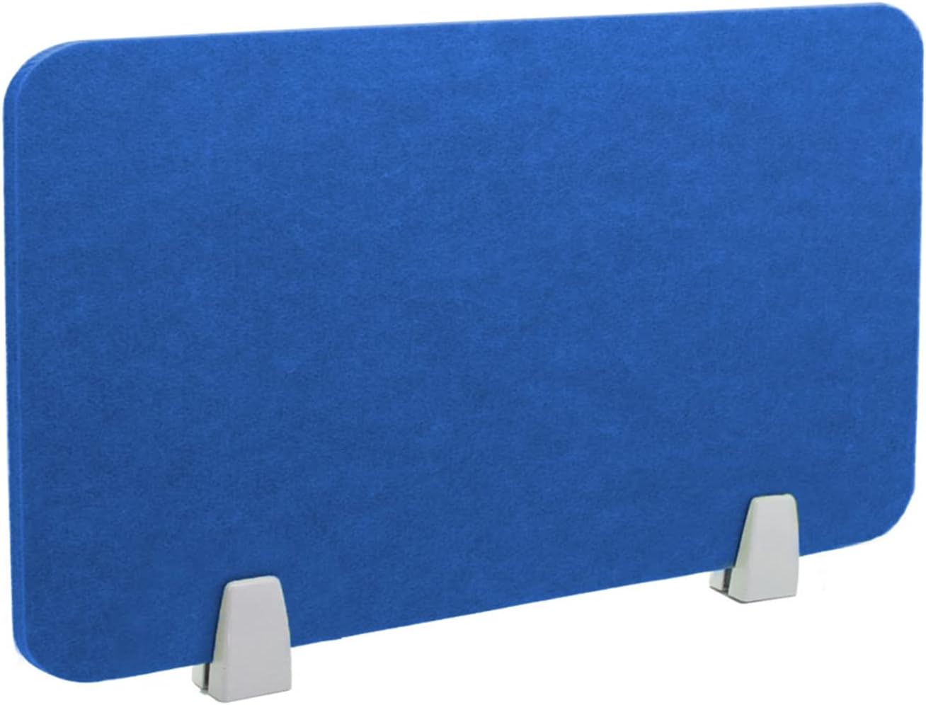 Icegrey Acoustic Desk Divider Privacy Panel Removable Sound Absorbing Desk Partition Board with 2 Clips for Student Call Centers Offices Braries Classrooms Library, Royal Blue, 19.5x15.6