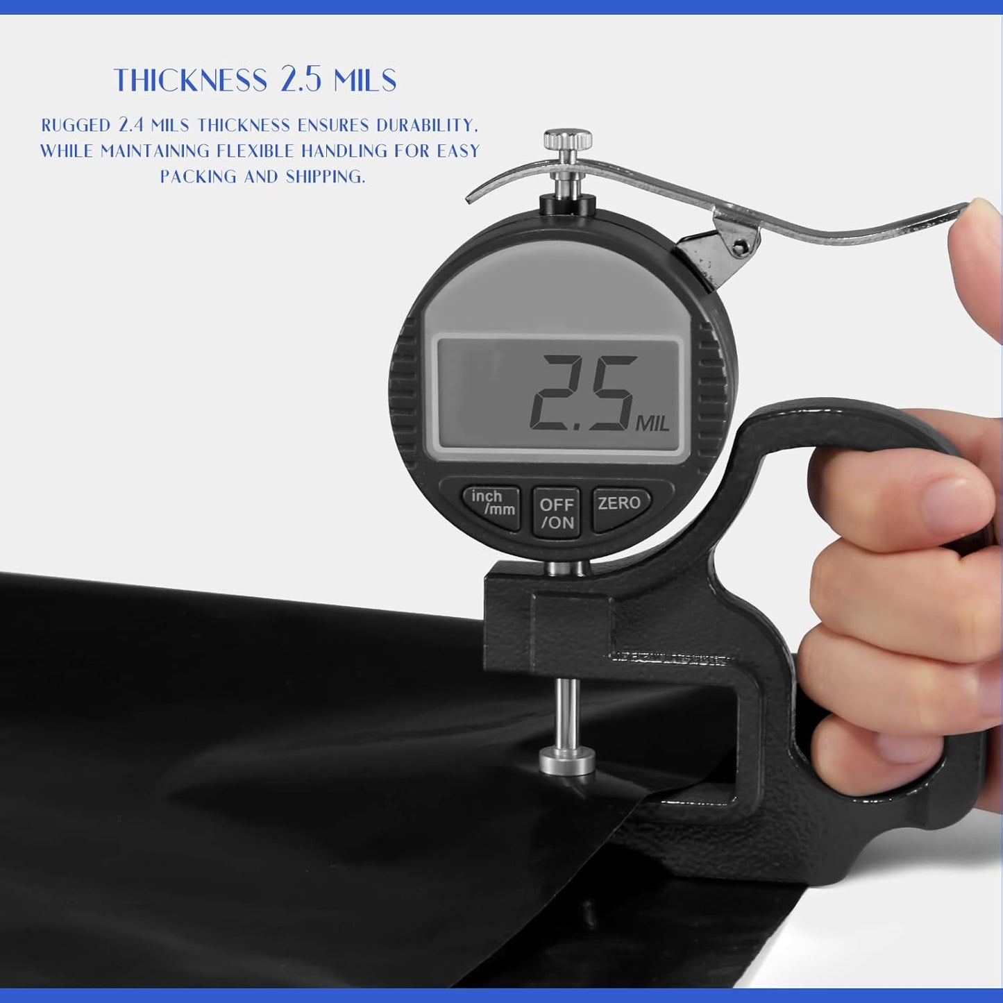 Metronic Large Poly Mailers 24×36 25 Pcs Large Shipping Bags for Clothes,Self Adhesive Shipping Envelopes for Small Business,Waterproof Mailers Poly Bags for Shipping,Packaging Mailing Bags Black