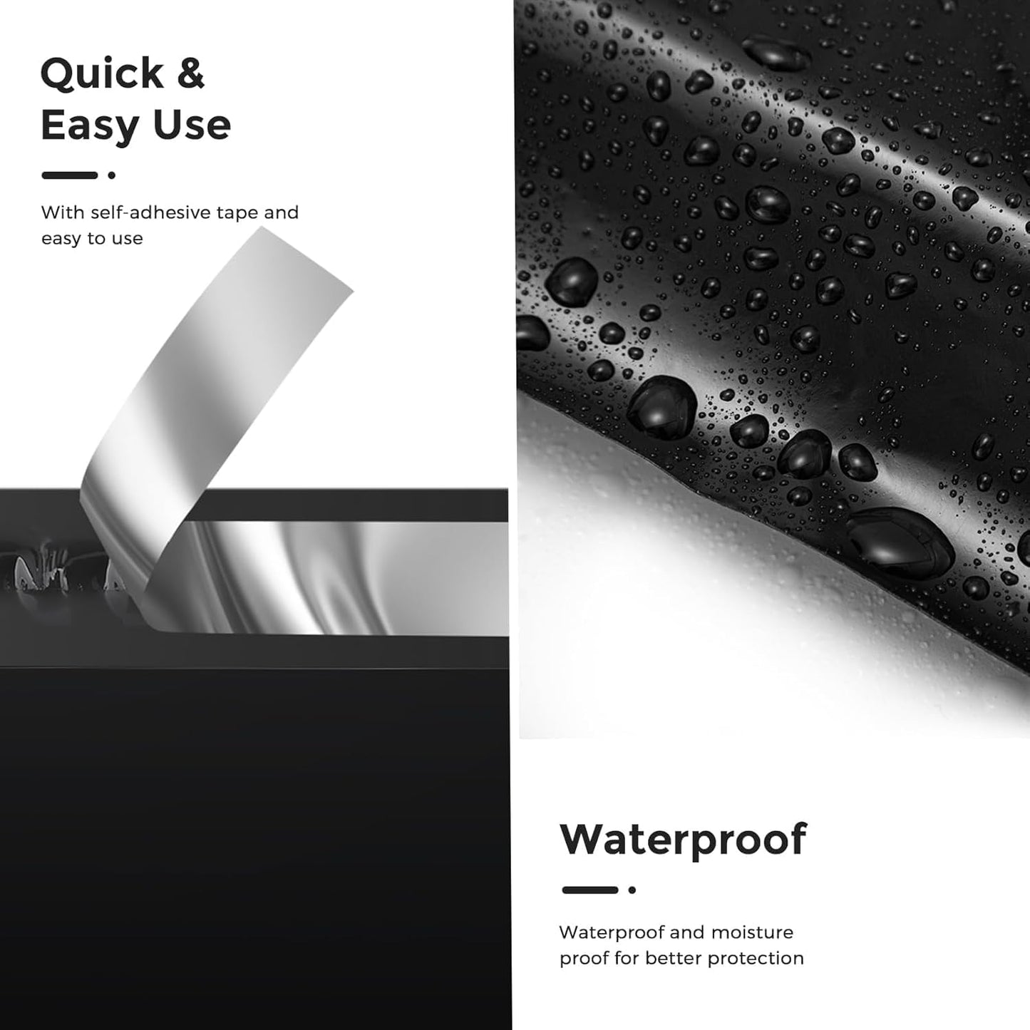 Metronic Poly Mailers 14.5x19 70000 Pack Large Shipping Bags for Clothing Mailing Bags with Strong Self-sealing Adhesive Waterproof and Tear-Proof Poly Bag Bulk in Black