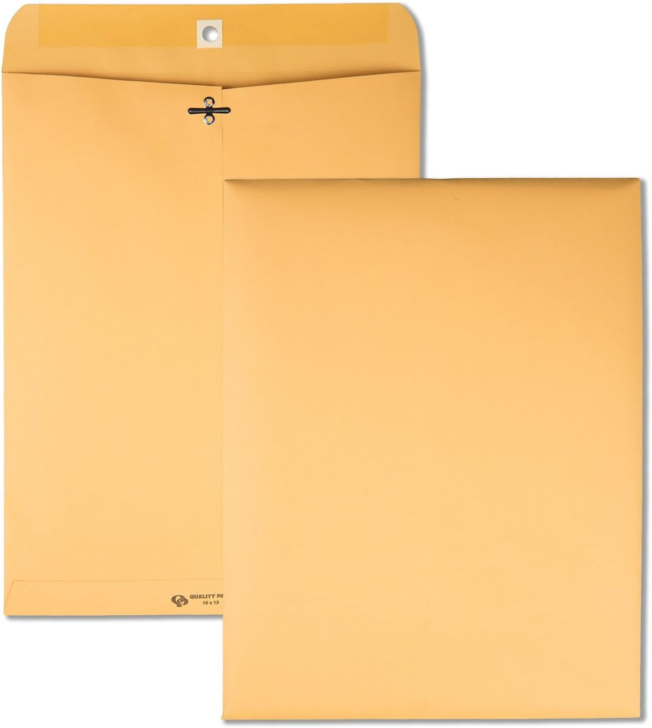 Quality Park 12x15 1/2 Clasp Envelopes (100/Box) and 10x13 Clasp Envelopes (100/Box)