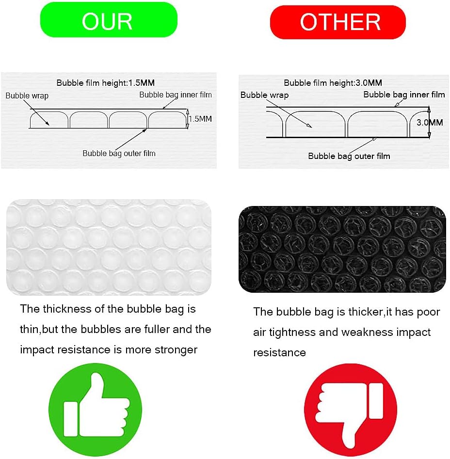 packbabol Kraft Bubble Mailers 4x8 Inch 50 Pcs,Small Self-Sealing Mail Shipping Bags,Yellow Padded Envelopes #000