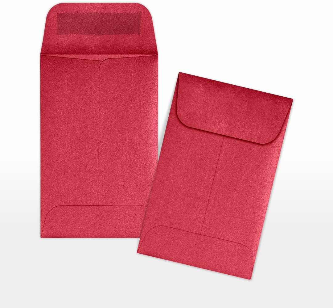 LUXPaper #1 Coin Envelopes | 2 1/4" x 3 1/2" | Jupiter Metallic | 80lb. Text | 1,000 Qty