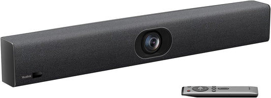 Yealink UVC40 E2 USB Conference Room Camera System 4K Video Conference Camera 120° Wide-Angle Lens 8 Microphone 5W High-Fidelity Speaker Auto Framing Speaker Tracking Compatible with Microsoft, Zoom