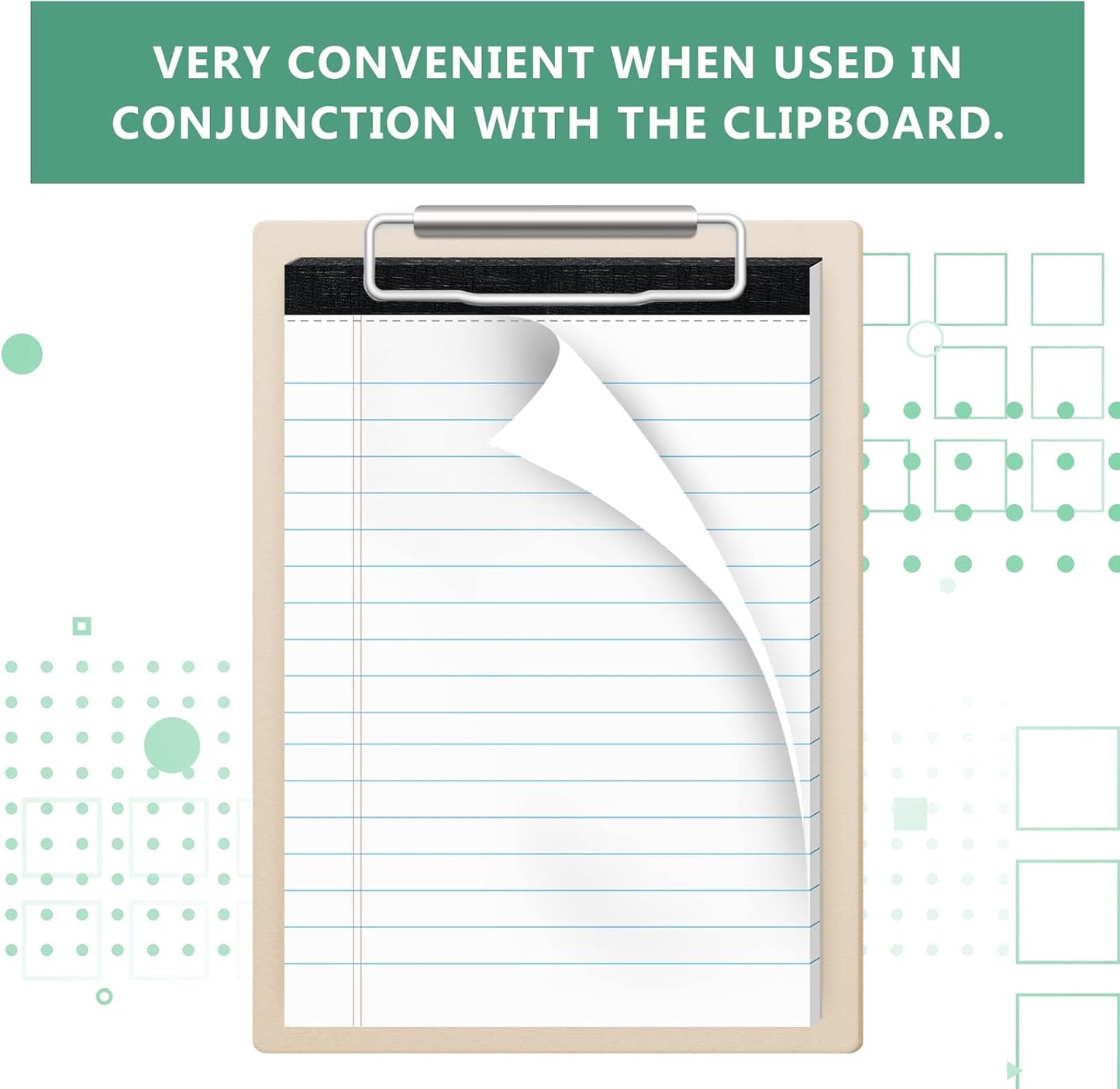 10 Pads Legal Pads 4x6 Inch Lined Ruled Perforated Writing Pad Small Notepads for Grocery List Shopping List To-Do List Narrow Rule Pad (30-Sheet/Pads) College Ruled Memo Pad Scratch Pad Lined Note