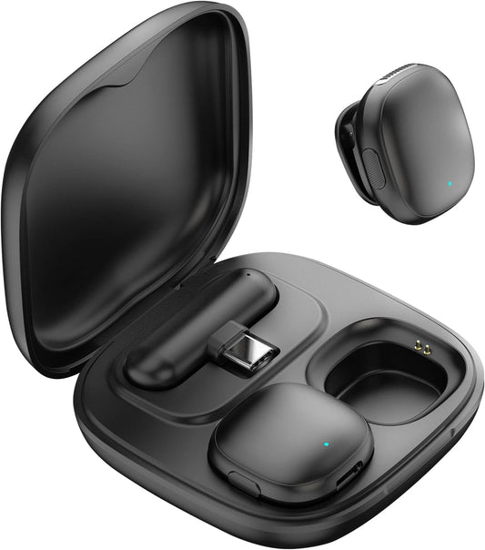 Wireless Microphone for iPhone 17 16 15 - Ai Noise Cancelling Mini Microphone USB C for Android Phone, Lavalier Mic with 35H Charging Case for Video Recording Vlogging YouTube Tiktok