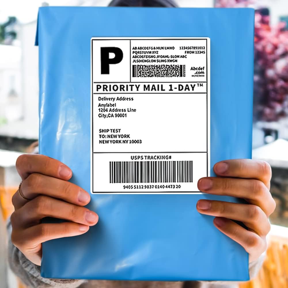 POLYSELLS 1000 pcs 7.5x10.5 Inches Blue Poly Mailers Shipping Envelopes, Strong Adhesive Sealing, Waterproof, and Tear-resistant Postal Mailing Bags for Clothing, Books, and Accessories