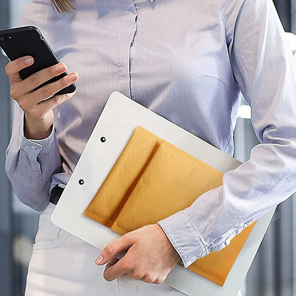 packbabol Kraft Bubble Mailers 6x10 Inch 50 Pcs,Small Self-Sealing Mail Shipping Bags,Yellow Padded Envelopes #0