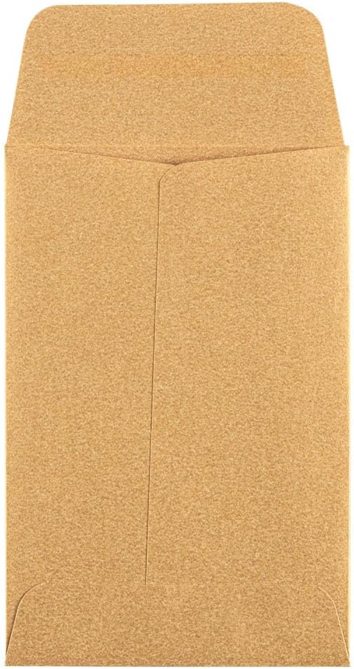LUXPaper #4 Coin Envelopes | Peel & Press | 3'' x 4 1/2'' | Gold Metallic | 80lb. Text | 250 Qty