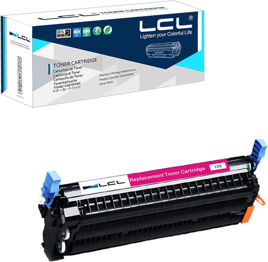 LCL Remanufactured Toner Cartridge Replacement for HP 645A C9733A 5500 5500n 5500dn 5500dtn 5500hdn 5550 5550n 5550dn 5550dtn 5550hdn (Magenta 1-Pack)