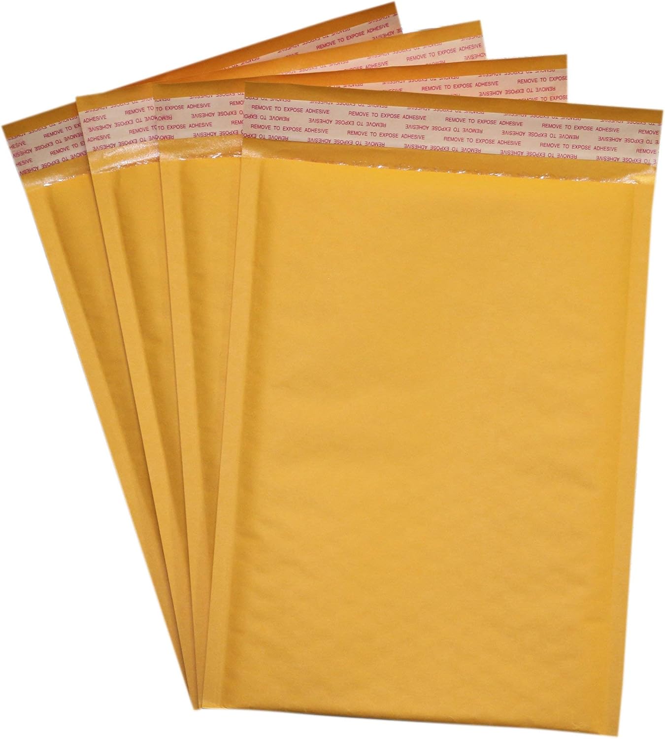 Secure Seal #1 7.25x12 Kraft Bubble Mailers Padded Shipping Envelopes (Pack of 100)