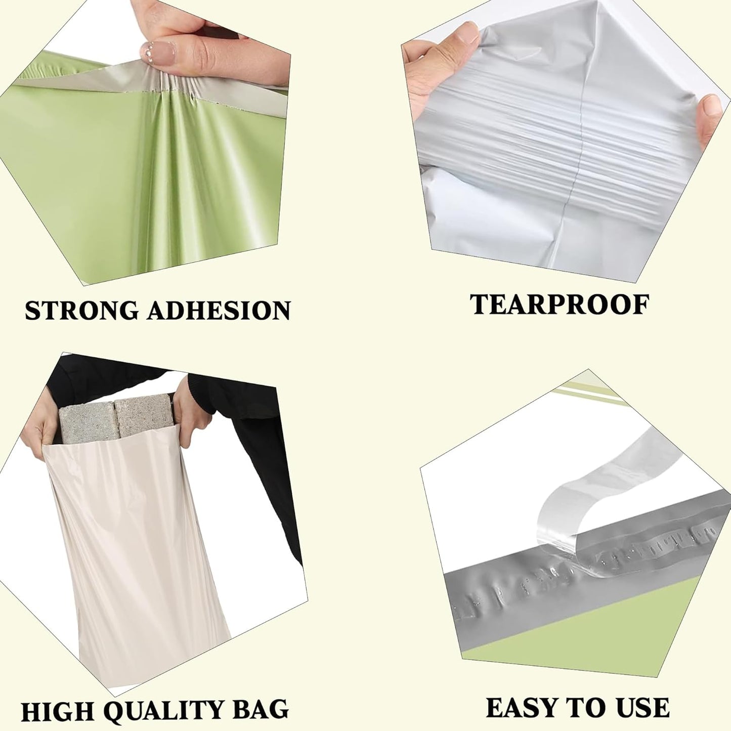 Custom Poly Mailer Bags,Personalized Packaging bags for Botique Retail and Online Business,Custom Self-Seal Mailing Bag,Custom Shipping Envelopes Printed Logo/Text/Slogan,Custom Postage Bag (50)