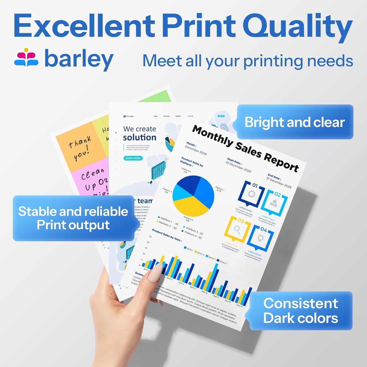 TN229XL TN229 Toner Cartridges 4 Pack High Yield Compatible TN229XL TN229 Replacement for Brother TN229XL TN-229XL TN229 XL HL-L3220CDW MFC-L3765CDW MFC-L3780CDW Printer.