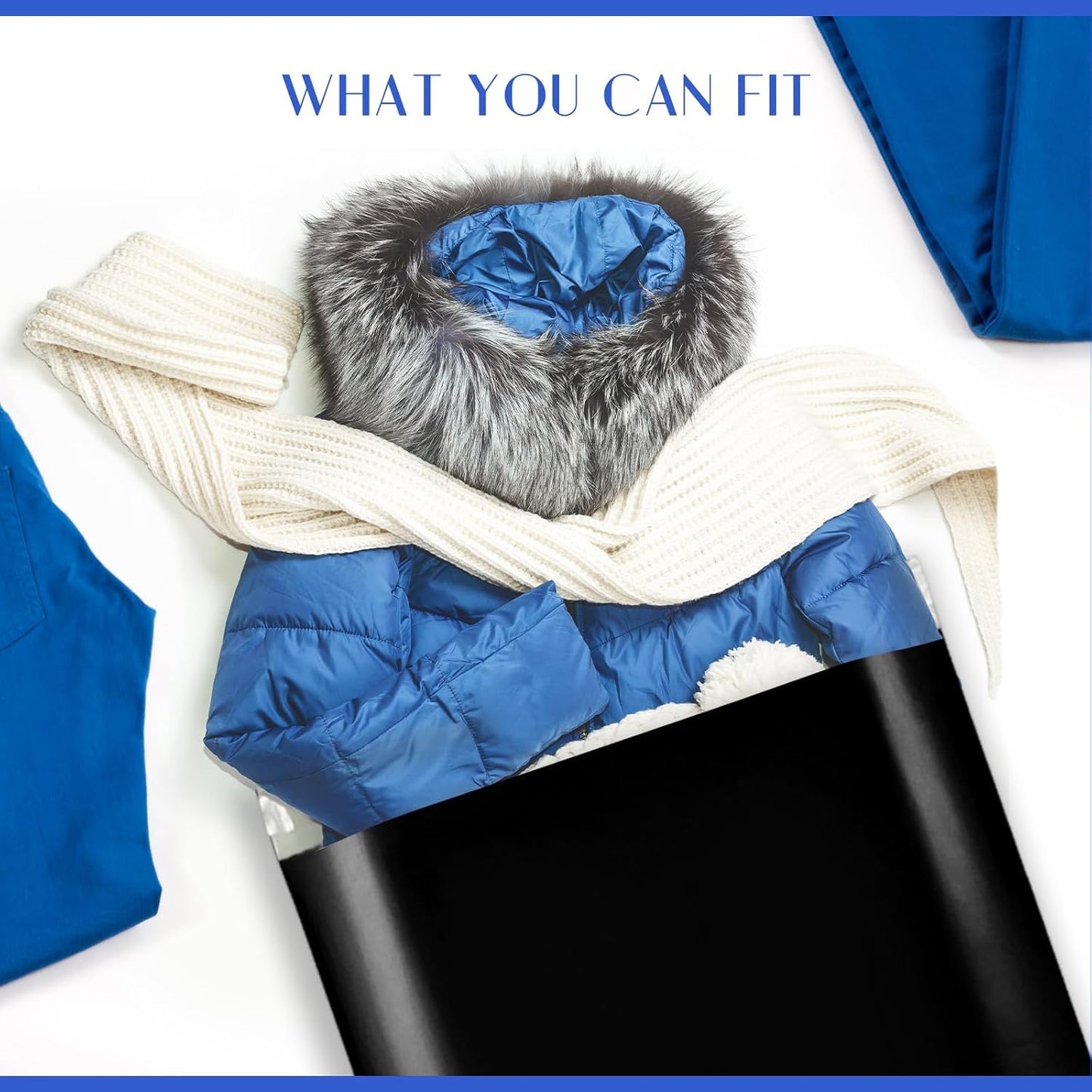 Metronic Large Poly Mailers 24×36 25 Pcs Large Shipping Bags for Clothes,Self Adhesive Shipping Envelopes for Small Business,Waterproof Mailers Poly Bags for Shipping,Packaging Mailing Bags Black