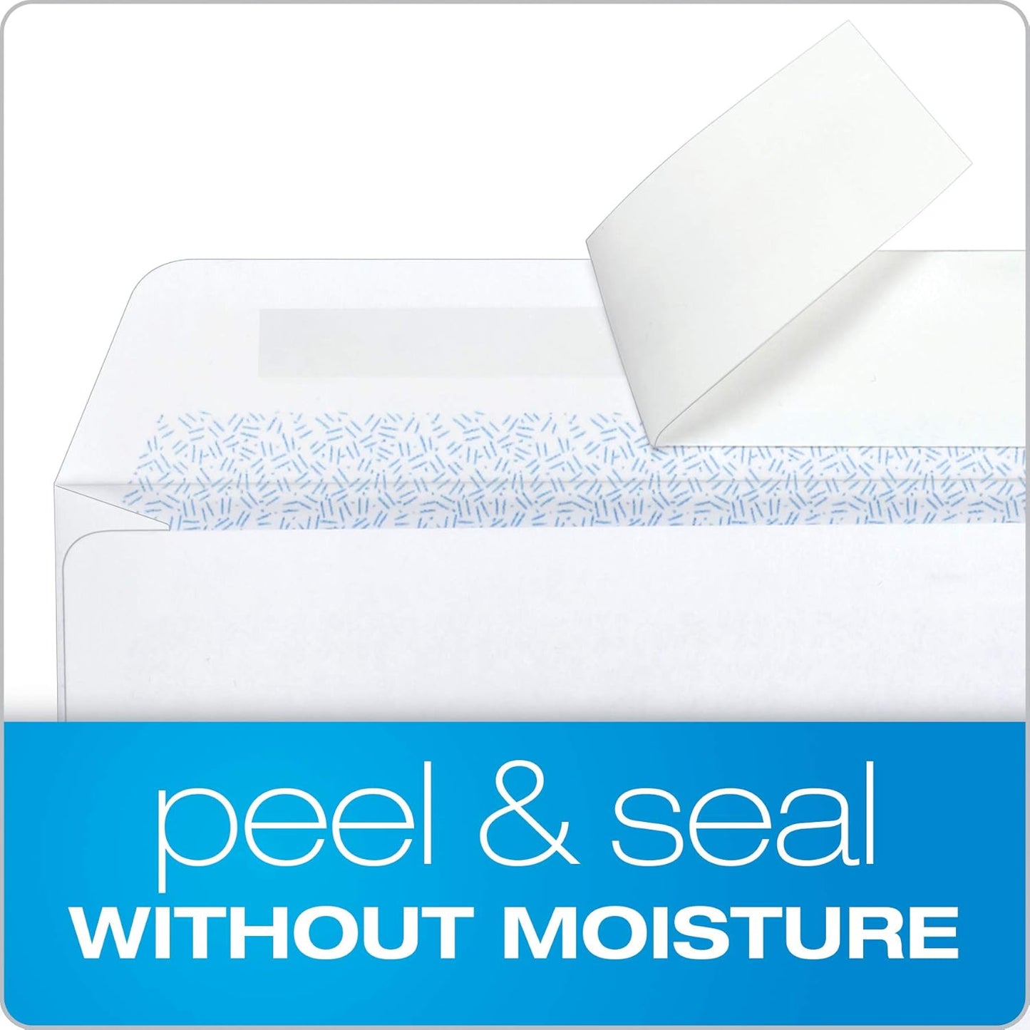 Quality Park #8 Double Window Envelopes, Self Seal Security Envelopes for QuickBooks Checks, 3 5/8" x 8 11/16", 24 lb White, 500 per Box (QUA50766)