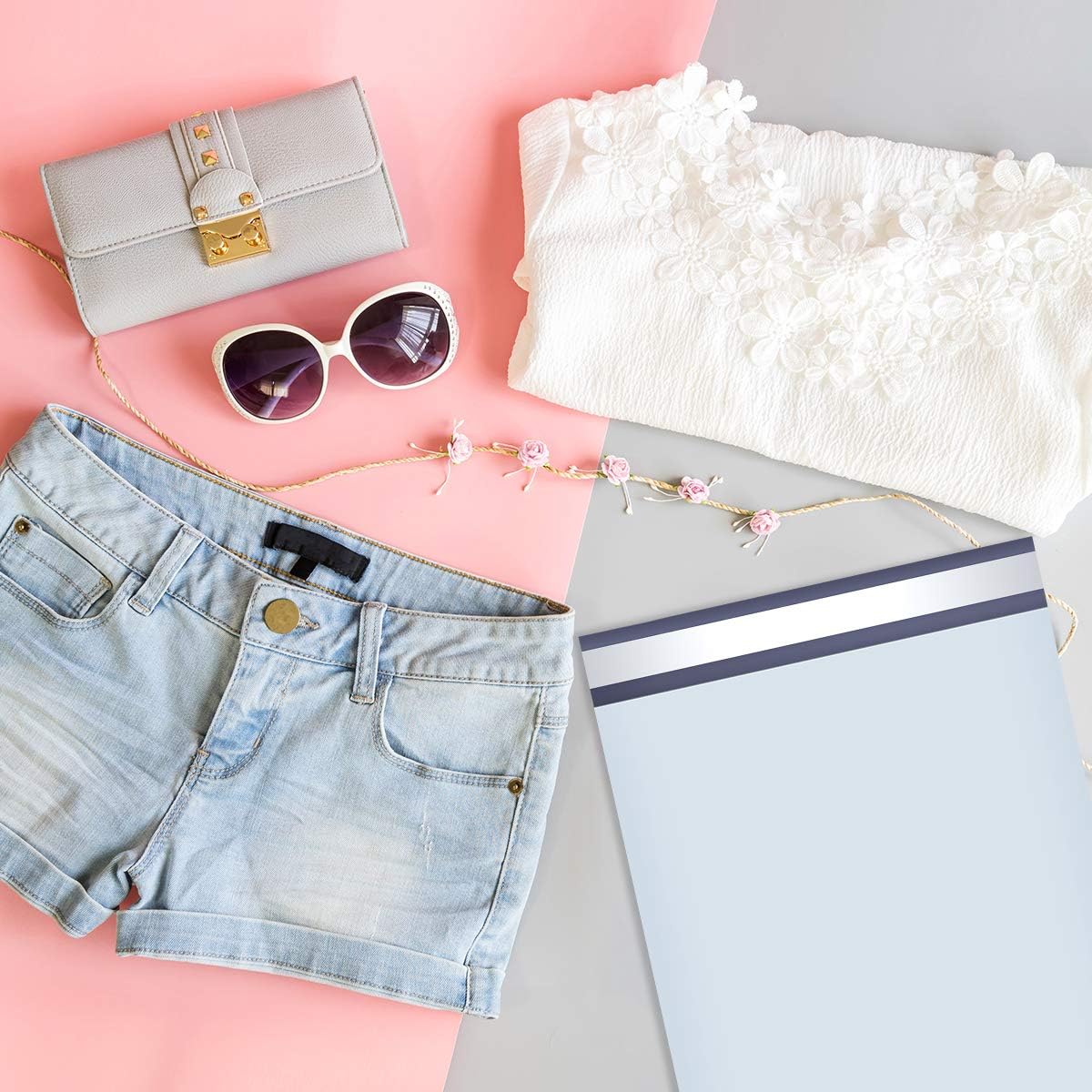 UCGOU Poly Mailers 14.5x19 Inch White 100 Pack Large Shipping Bags #7 Strong Thick Mailing Envelopes Self Sealing Adhesive Waterproof and Tear Proof Boutique Packaging Postal for Clothing