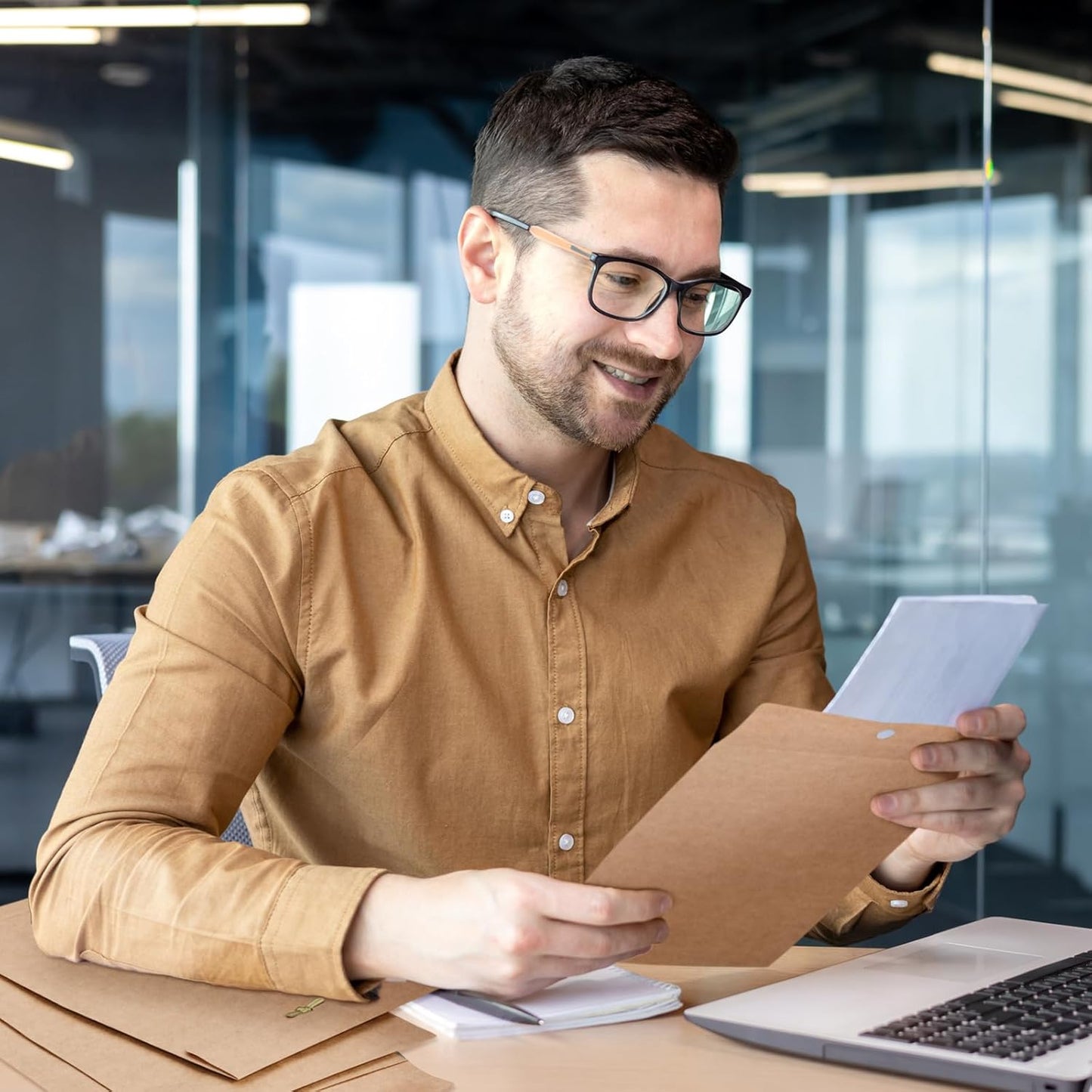 Teling 50 Pcs Manilla Envelopes Clasp Kraft Catalog with Closure for Storing Mailing 28 lb Kraft Envelope Paper for Office Document School Business Home(Brown,6 * 9)