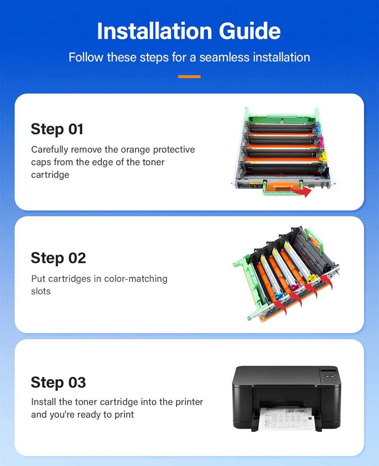DR431CL Drum Unit High Yield Replacement for Brother DR-431CL Imaging Drum for MFC-L8900CDW MFC-L8690CDW HL-L8360CDW HL-L8260CDW MFC-L8610CDW MFC-L8905CDW MFC-L9570CDW HL-L8360CDWT Printer All-in-One