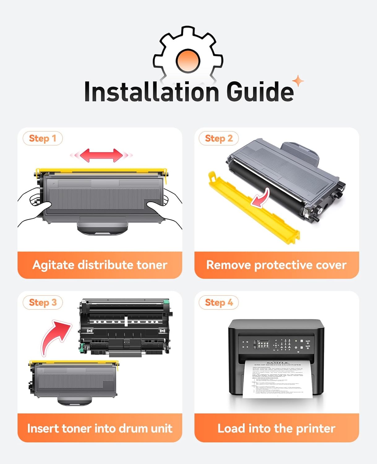 TN330 Toner Cartridge Black 2-Pack Replacement for Brother TN-330 TN360 TN-360 Compatible with Brother DCP-7040 DCP-7030 MFC-7840W HL-2140 MFC-7340 MFC-7440N HL-2170W HL-2150N 7045N Laser Printer Ink