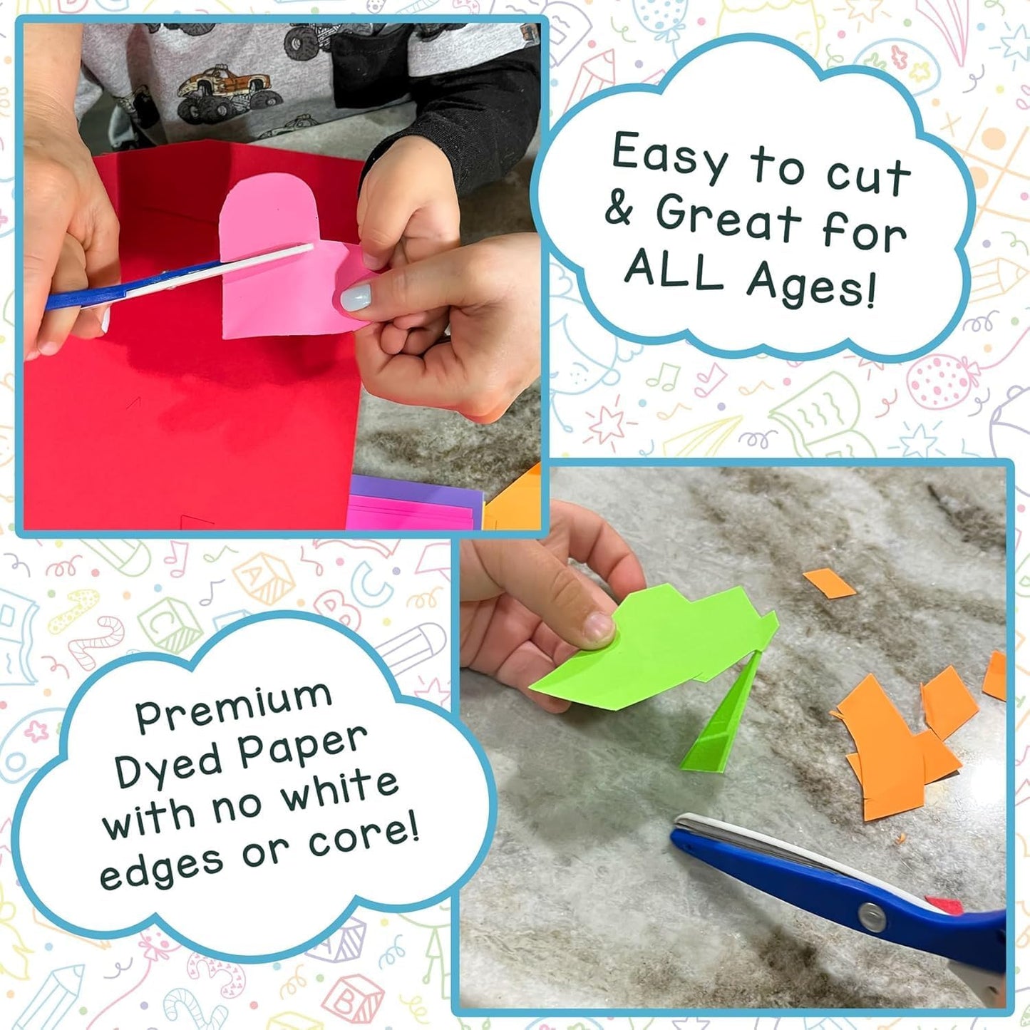 Hygloss White Cardstock - 11x17-Inch, 50 Sheets, 65 lb/ 176 gsm, Fade-Resistant, Acid-Free Color Card Stock Paper