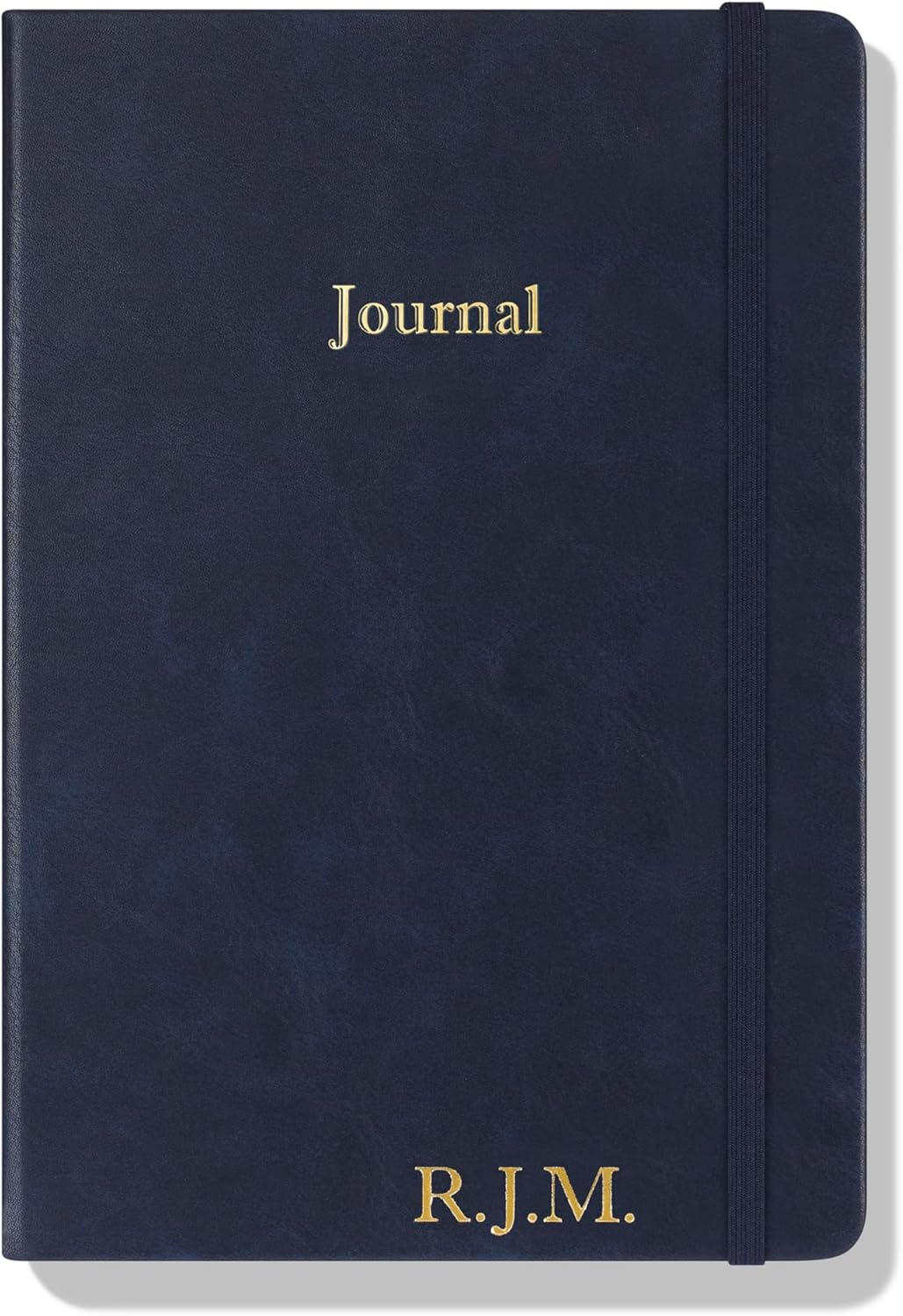Wykeham's Executive 2026 Undated Daily Journal Planner – US Format – Customization Available (Personalized Royal Blue, 8.5"×5.5" - Undated)