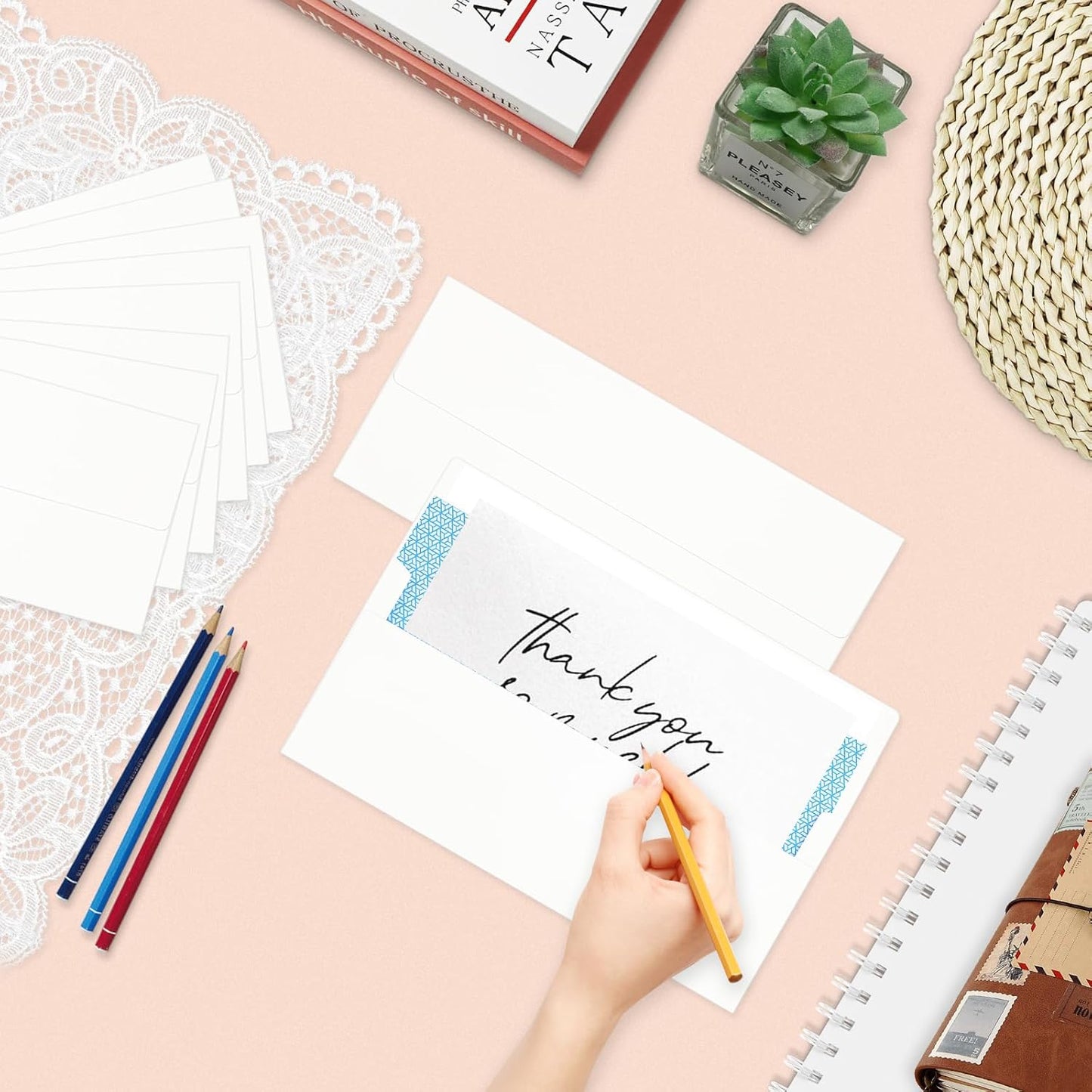 100 Pack #10 Business Envelopes, White Standard Envelopes Self Seal, Letter Size Business Mailing Envelopes for Checks Letters Invoices Statements Birthday Graduation Wedding,4 1/8 x 9 1/2 Inch