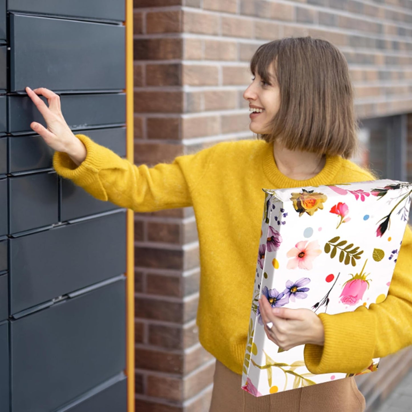 Poly Mailers 12x15.5 Inch 50 Pcs - Bud Printed Shipping Bags, 2.4mil Thickness, Waterproof and Tear Resistant Mailing Envelopes, Self-Sealing Packaging Bags for Small Business