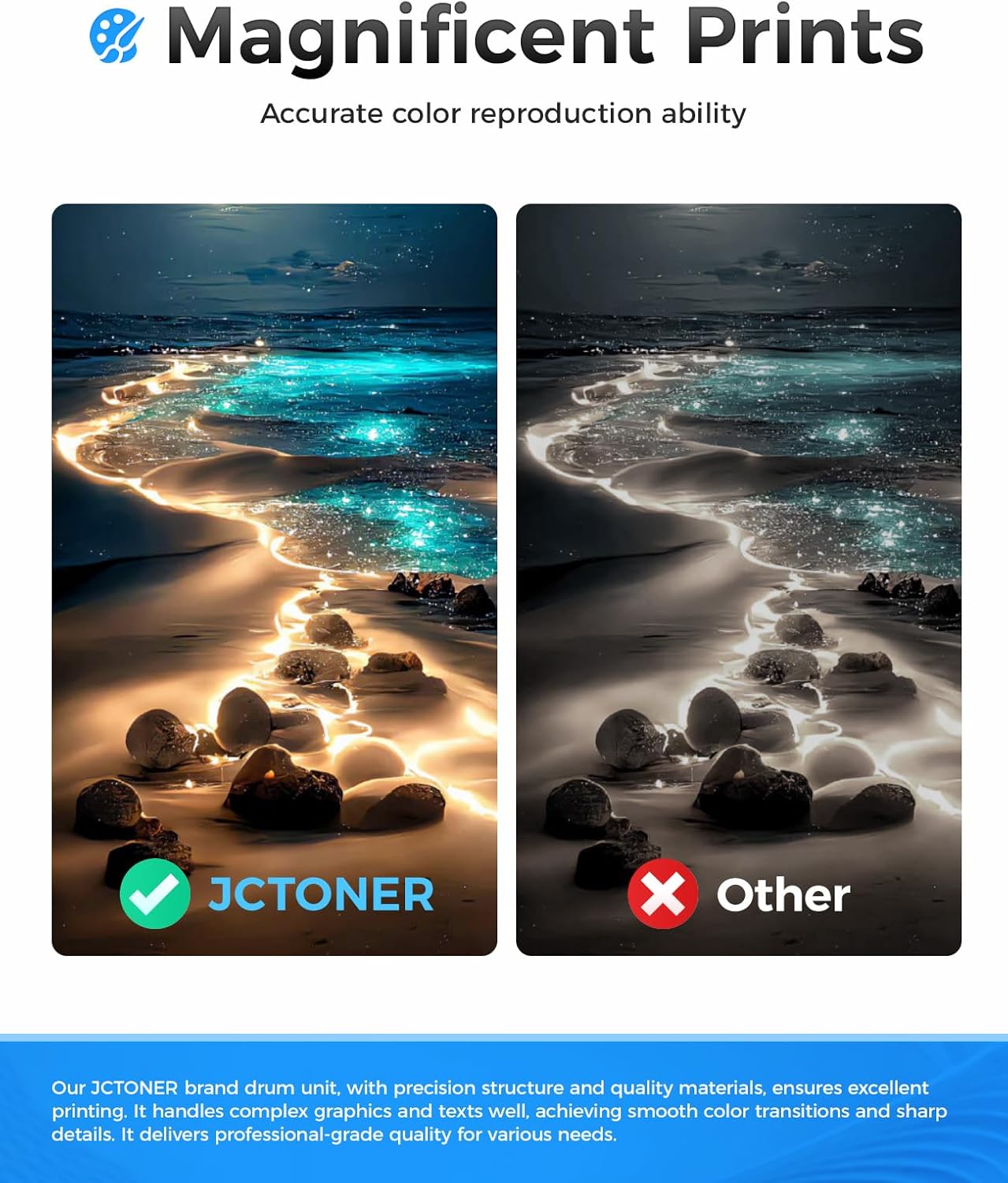 650A Toner Cartridge Set 4-Pack High Yield with Chip Replacement for HP 650A CE270A CE271A CE272A CE273A Compatible with HP Color LaserJet Enterprise CP5525 CP5525dn CP5525n CP5525xh Printer Ink Black